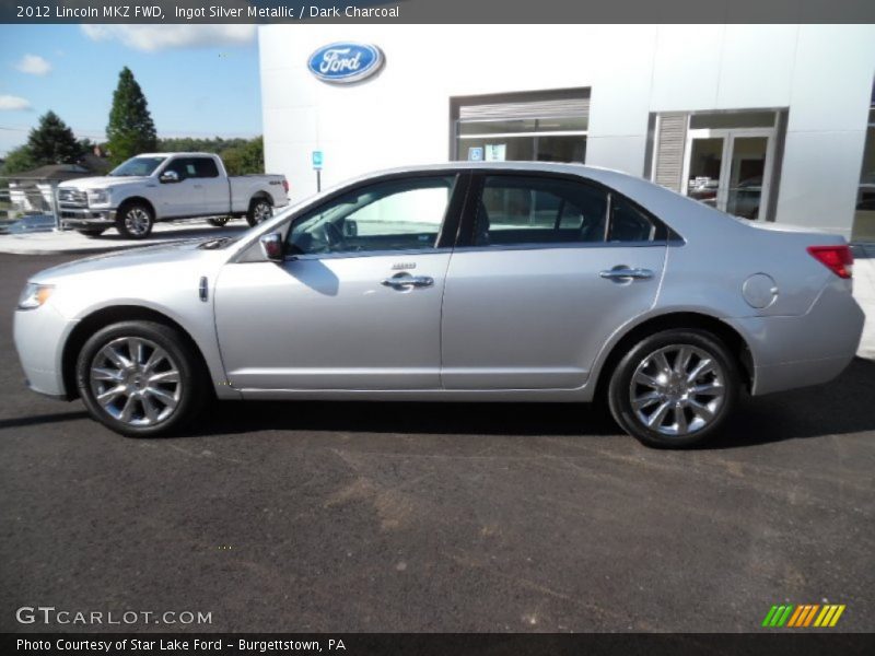 Ingot Silver Metallic / Dark Charcoal 2012 Lincoln MKZ FWD