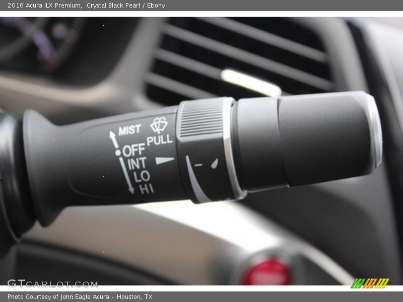 Crystal Black Pearl / Ebony 2016 Acura ILX Premium