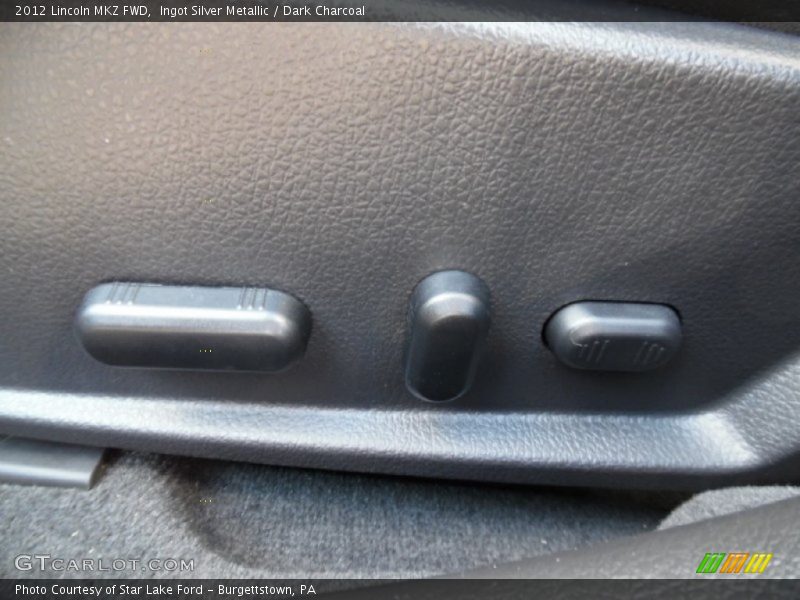 Ingot Silver Metallic / Dark Charcoal 2012 Lincoln MKZ FWD