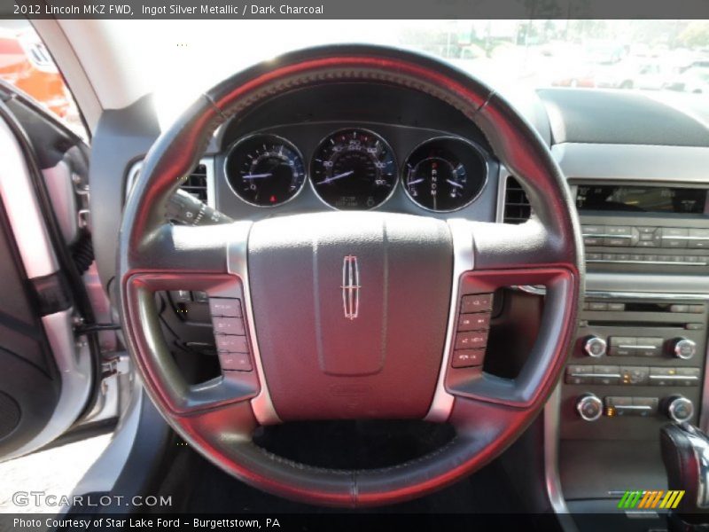 Ingot Silver Metallic / Dark Charcoal 2012 Lincoln MKZ FWD