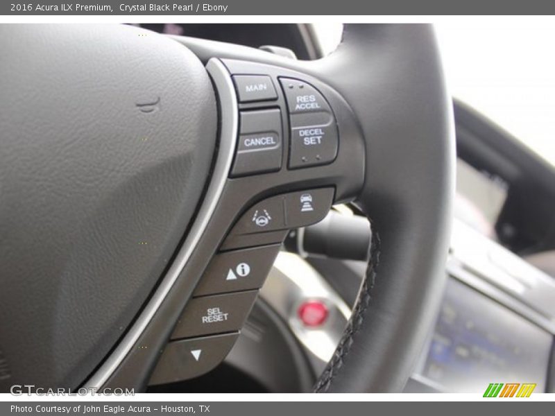 Crystal Black Pearl / Ebony 2016 Acura ILX Premium