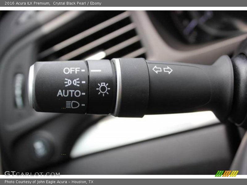 Crystal Black Pearl / Ebony 2016 Acura ILX Premium
