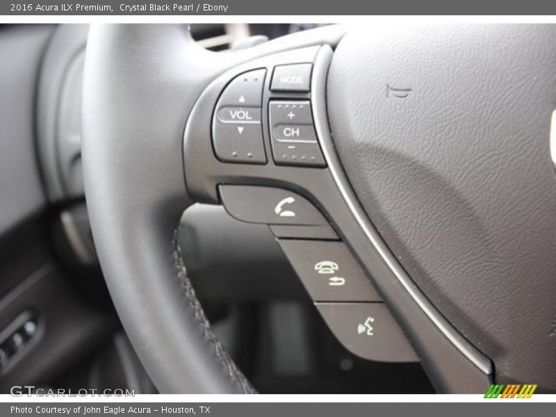 Crystal Black Pearl / Ebony 2016 Acura ILX Premium
