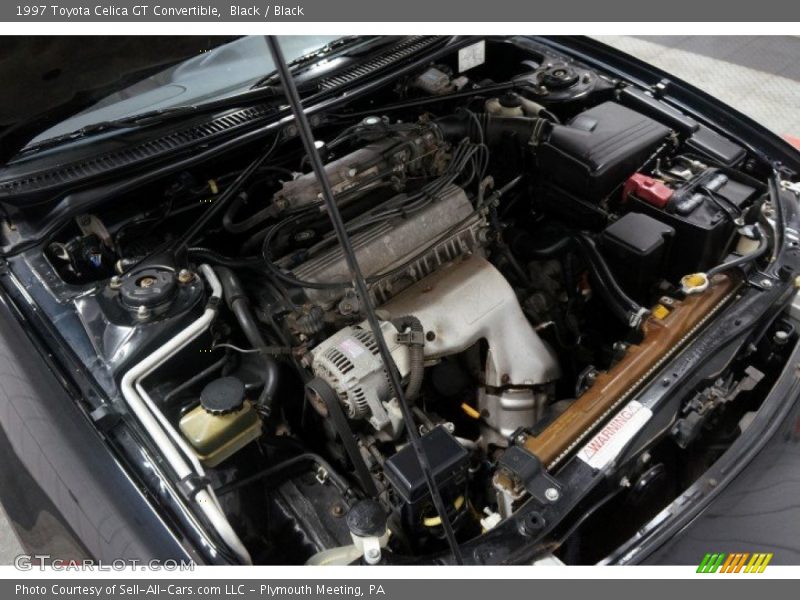 Black / Black 1997 Toyota Celica GT Convertible