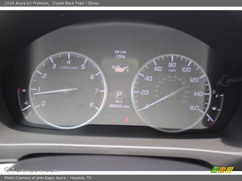 Crystal Black Pearl / Ebony 2016 Acura ILX Premium