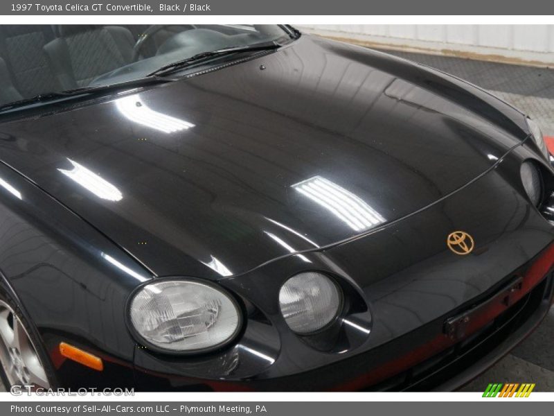 Black / Black 1997 Toyota Celica GT Convertible