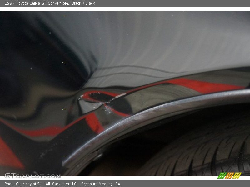 Black / Black 1997 Toyota Celica GT Convertible
