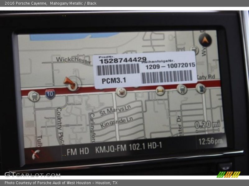 Mahogany Metallic / Black 2016 Porsche Cayenne