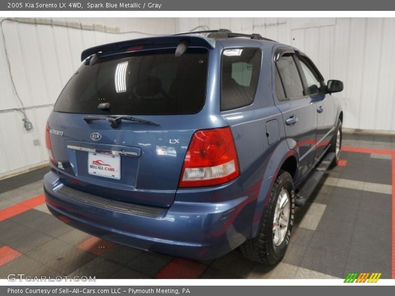 Spark Blue Metallic / Gray 2005 Kia Sorento LX 4WD
