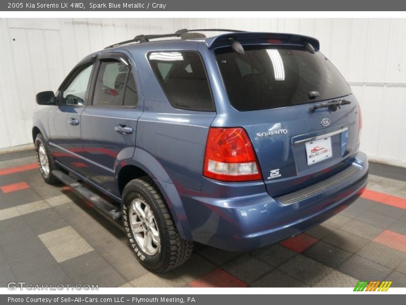 Spark Blue Metallic / Gray 2005 Kia Sorento LX 4WD