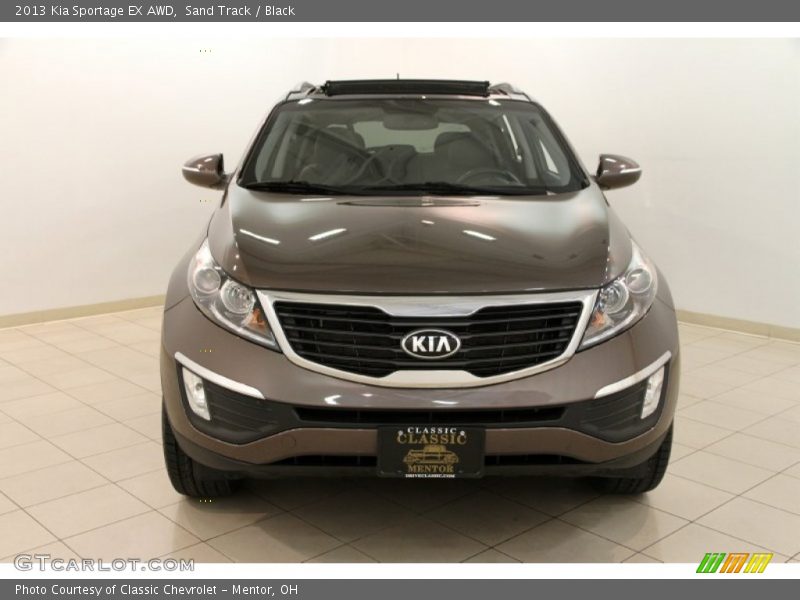 Sand Track / Black 2013 Kia Sportage EX AWD