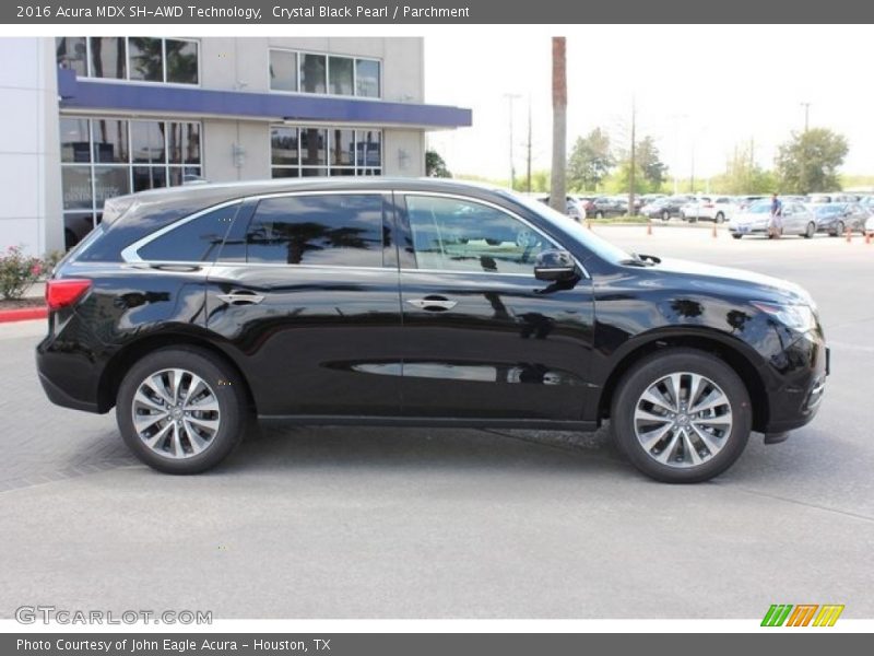 Crystal Black Pearl / Parchment 2016 Acura MDX SH-AWD Technology
