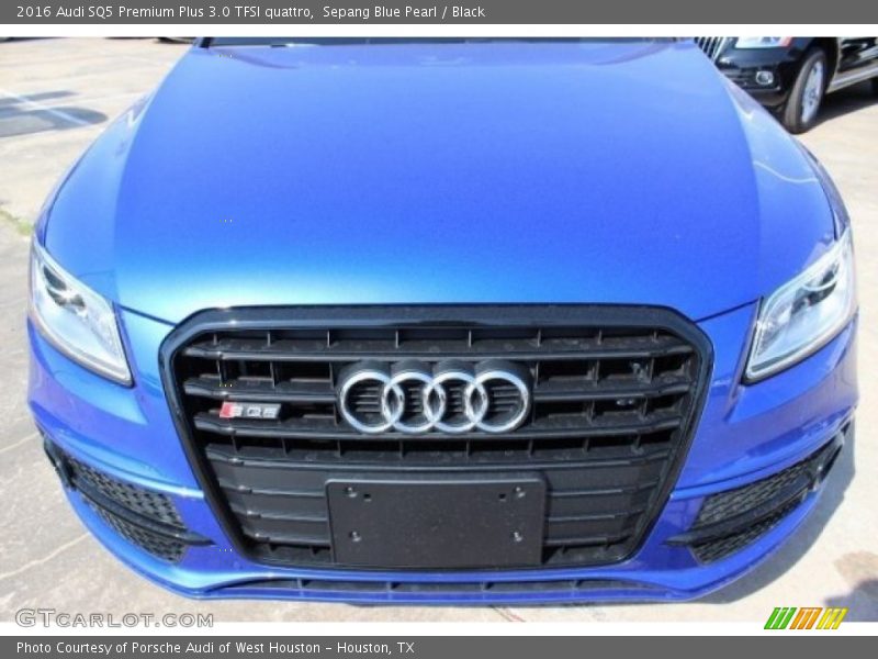 Sepang Blue Pearl / Black 2016 Audi SQ5 Premium Plus 3.0 TFSI quattro