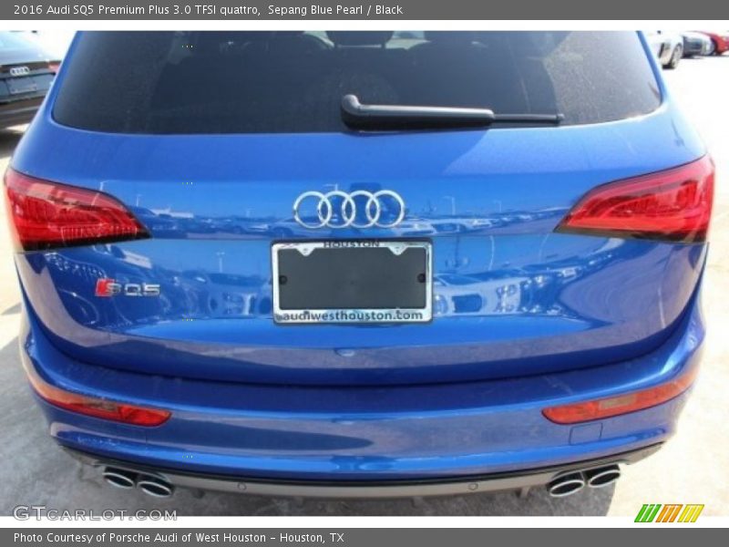 Sepang Blue Pearl / Black 2016 Audi SQ5 Premium Plus 3.0 TFSI quattro