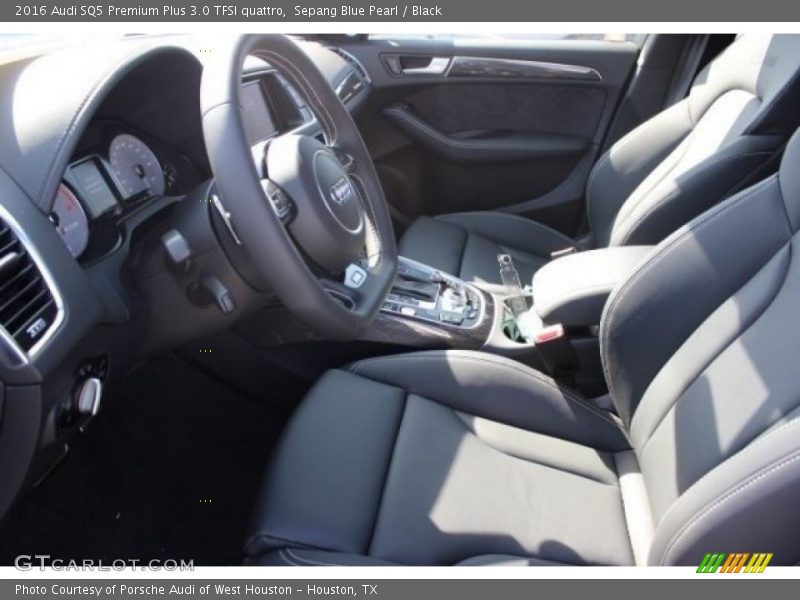 Sepang Blue Pearl / Black 2016 Audi SQ5 Premium Plus 3.0 TFSI quattro