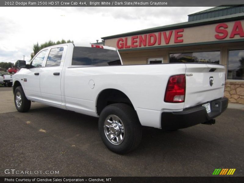 Bright White / Dark Slate/Medium Graystone 2012 Dodge Ram 2500 HD ST Crew Cab 4x4