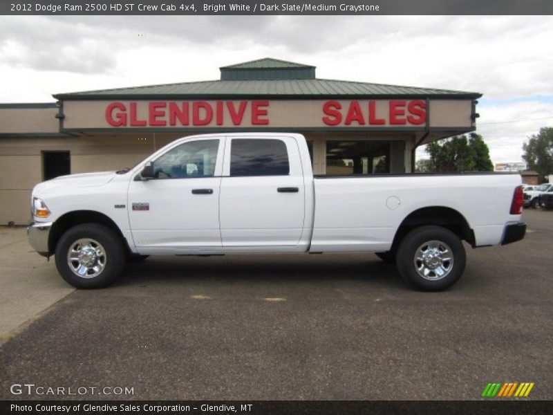 Bright White / Dark Slate/Medium Graystone 2012 Dodge Ram 2500 HD ST Crew Cab 4x4