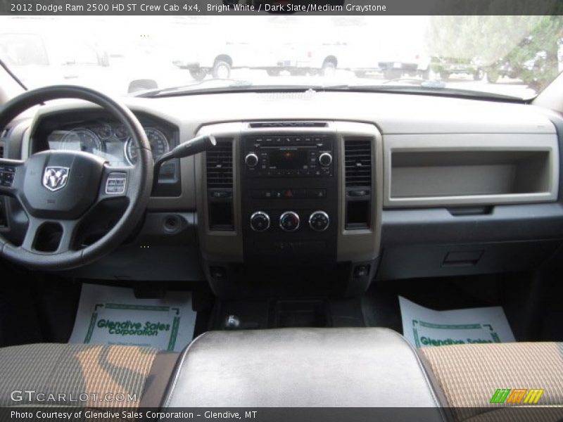 Bright White / Dark Slate/Medium Graystone 2012 Dodge Ram 2500 HD ST Crew Cab 4x4