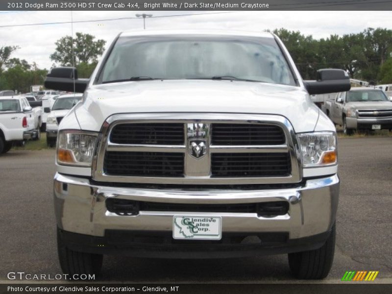 Bright White / Dark Slate/Medium Graystone 2012 Dodge Ram 2500 HD ST Crew Cab 4x4
