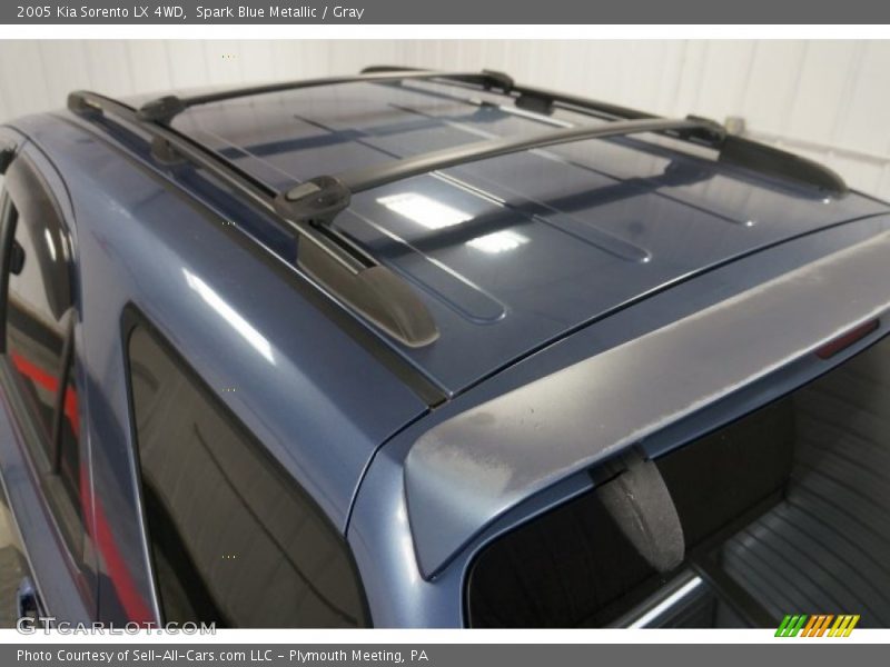 Spark Blue Metallic / Gray 2005 Kia Sorento LX 4WD