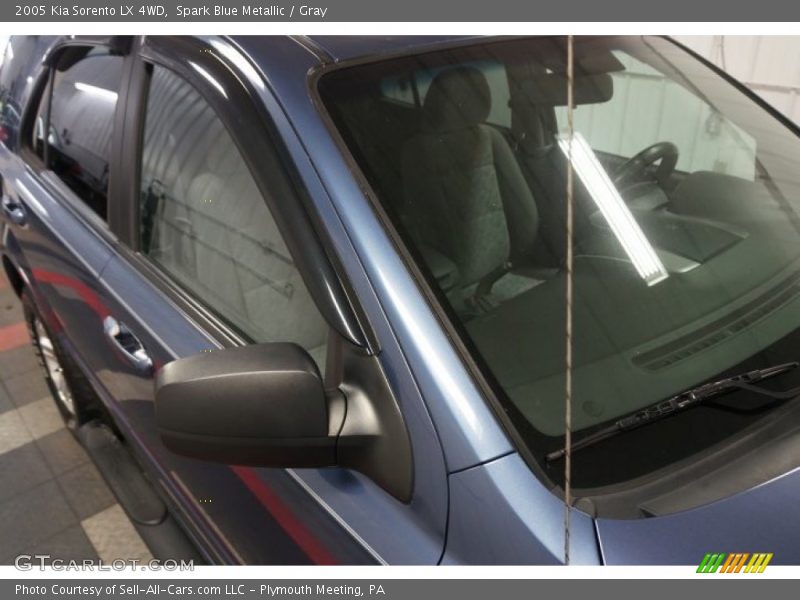 Spark Blue Metallic / Gray 2005 Kia Sorento LX 4WD