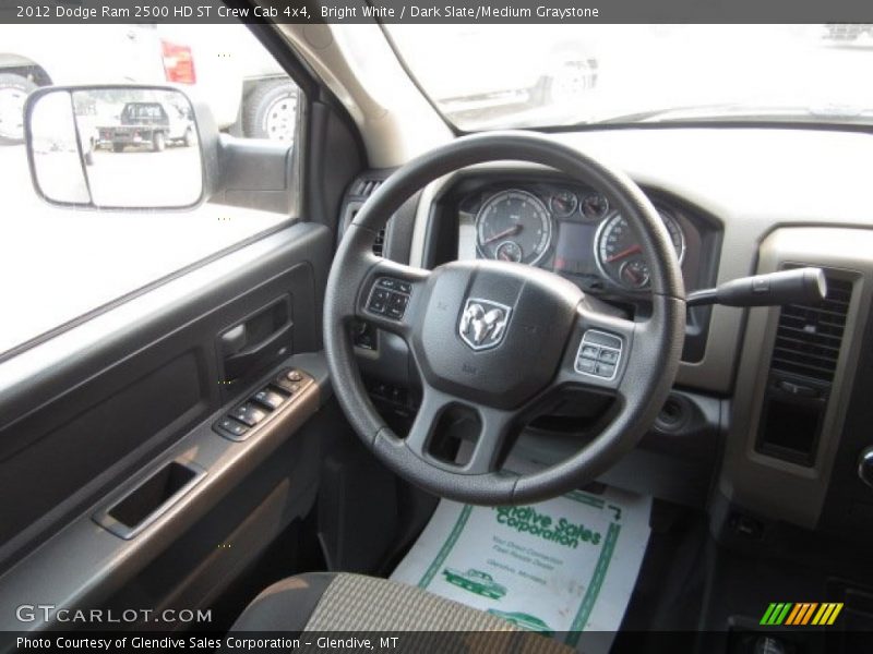 Bright White / Dark Slate/Medium Graystone 2012 Dodge Ram 2500 HD ST Crew Cab 4x4