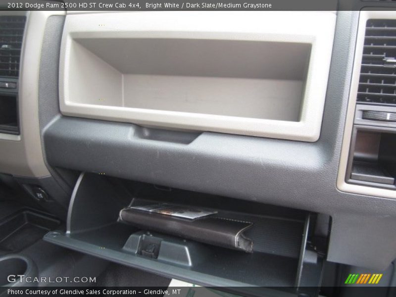 Bright White / Dark Slate/Medium Graystone 2012 Dodge Ram 2500 HD ST Crew Cab 4x4