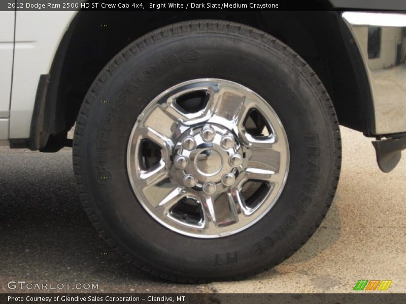 Bright White / Dark Slate/Medium Graystone 2012 Dodge Ram 2500 HD ST Crew Cab 4x4