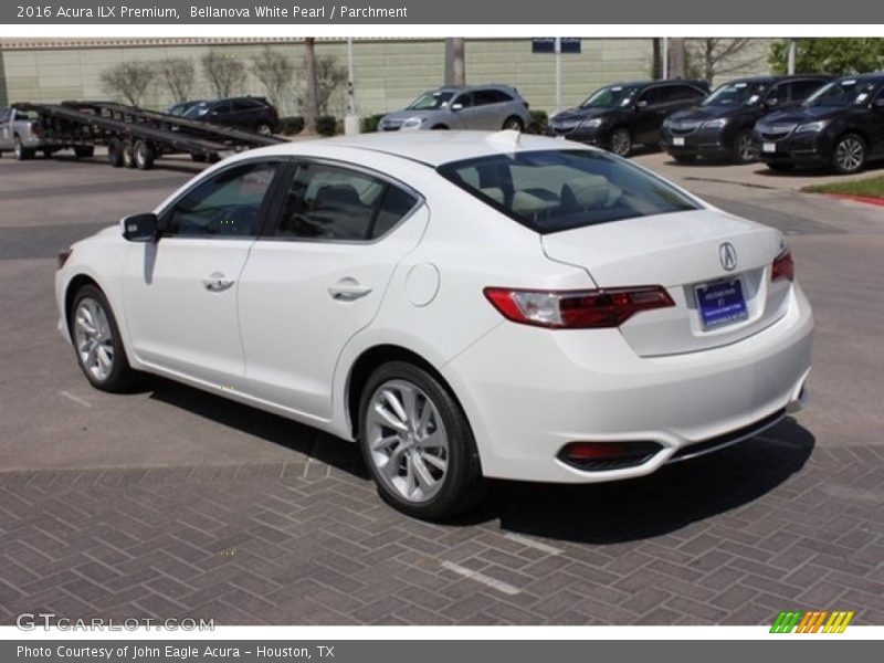 Bellanova White Pearl / Parchment 2016 Acura ILX Premium