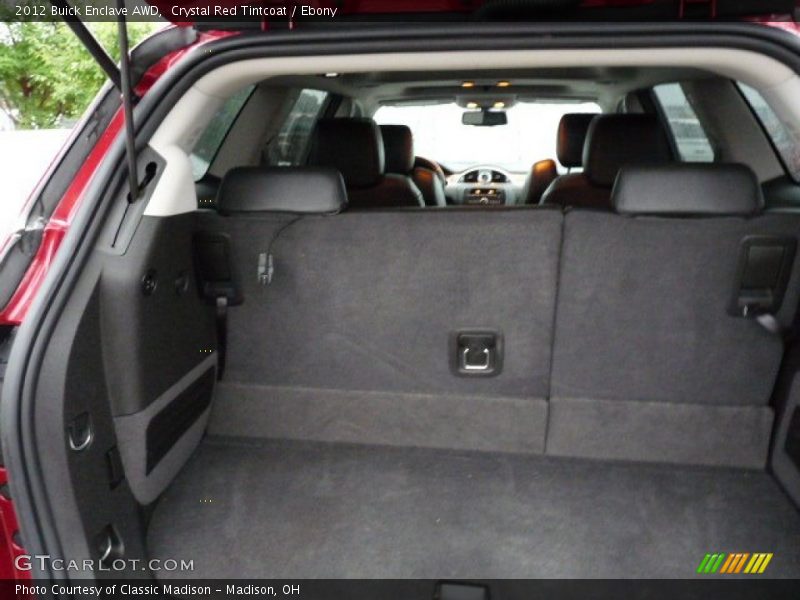 Crystal Red Tintcoat / Ebony 2012 Buick Enclave AWD