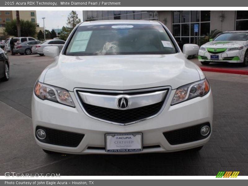 White Diamond Pearl / Parchment 2015 Acura RDX Technology