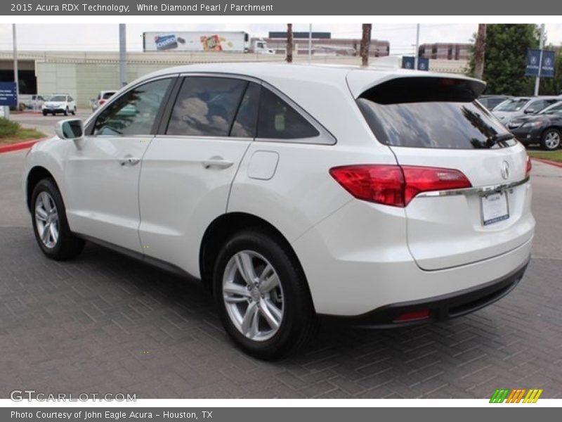 White Diamond Pearl / Parchment 2015 Acura RDX Technology