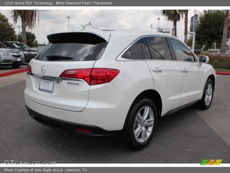 White Diamond Pearl / Parchment 2015 Acura RDX Technology