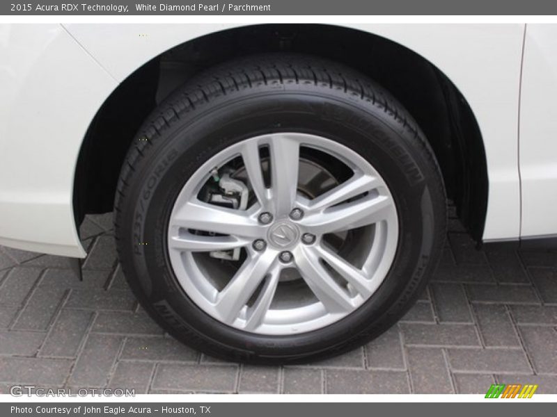 White Diamond Pearl / Parchment 2015 Acura RDX Technology