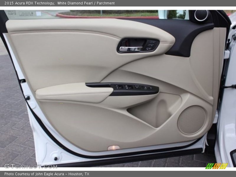 White Diamond Pearl / Parchment 2015 Acura RDX Technology