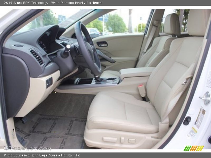 White Diamond Pearl / Parchment 2015 Acura RDX Technology
