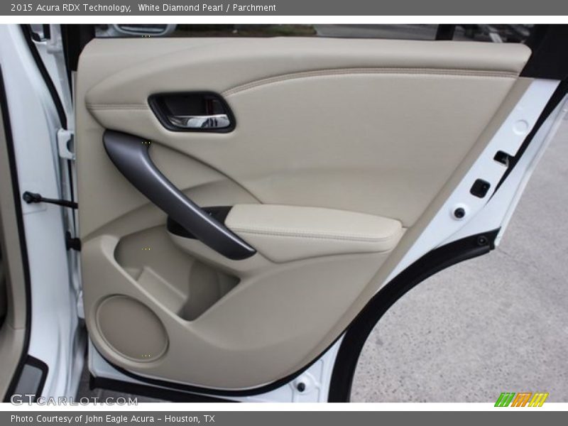 White Diamond Pearl / Parchment 2015 Acura RDX Technology