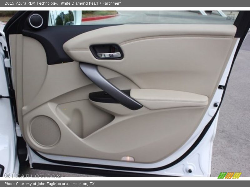 White Diamond Pearl / Parchment 2015 Acura RDX Technology