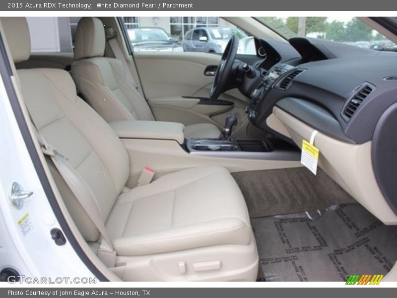 White Diamond Pearl / Parchment 2015 Acura RDX Technology