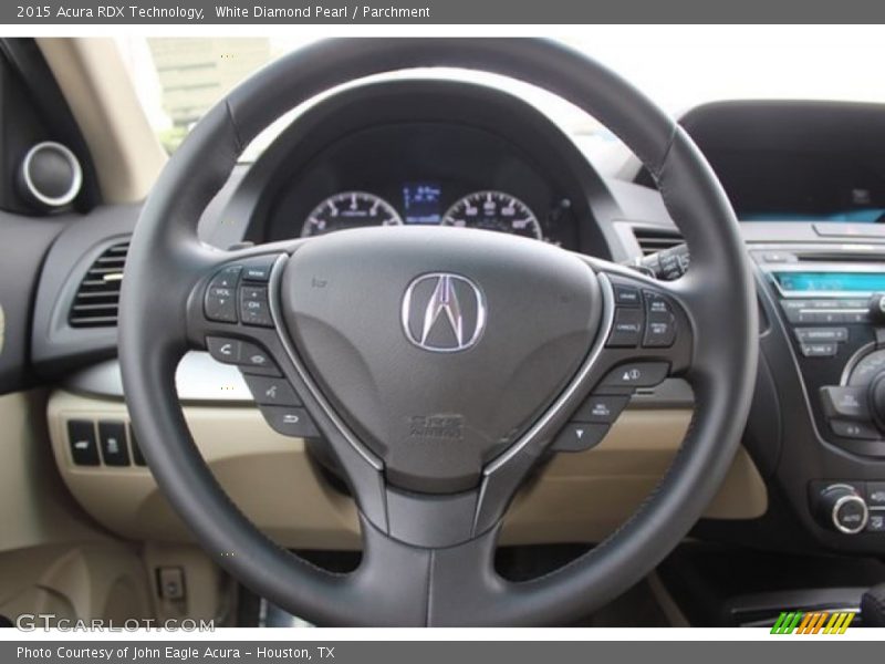 White Diamond Pearl / Parchment 2015 Acura RDX Technology
