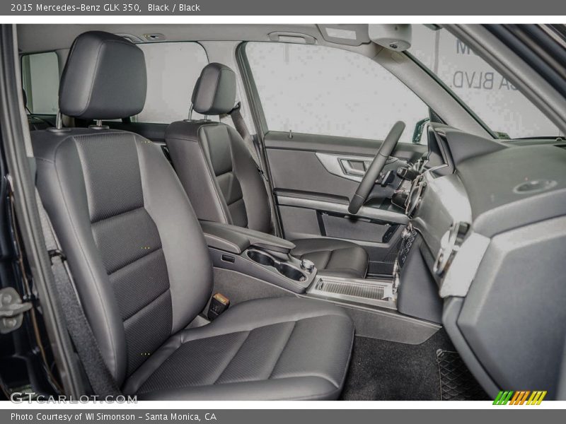 Black / Black 2015 Mercedes-Benz GLK 350