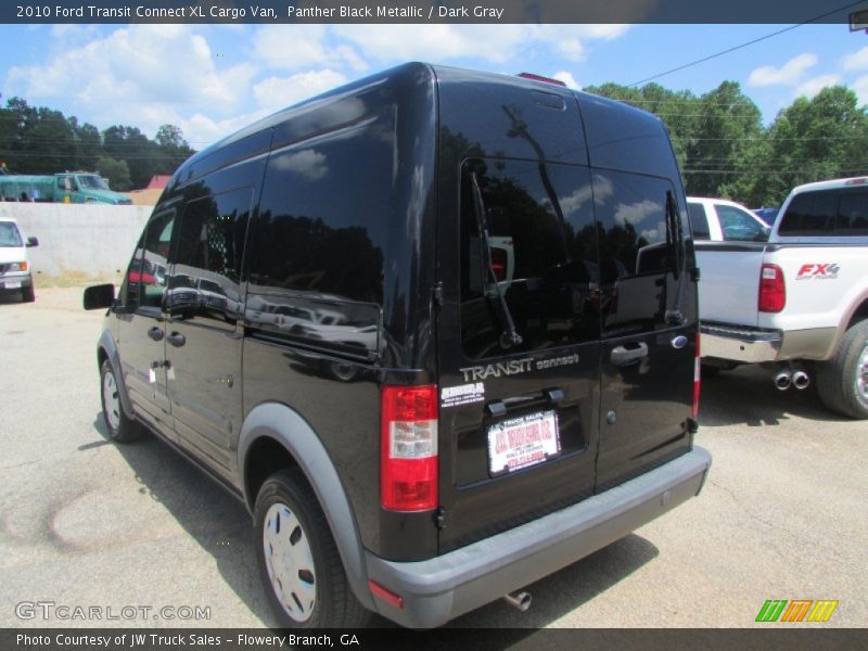 Panther Black Metallic / Dark Gray 2010 Ford Transit Connect XL Cargo Van