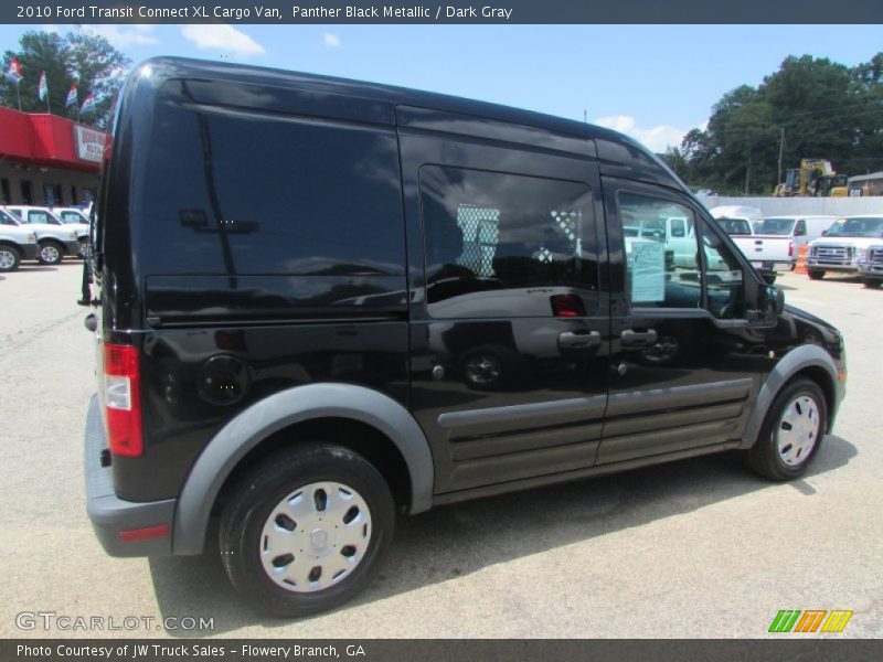 Panther Black Metallic / Dark Gray 2010 Ford Transit Connect XL Cargo Van