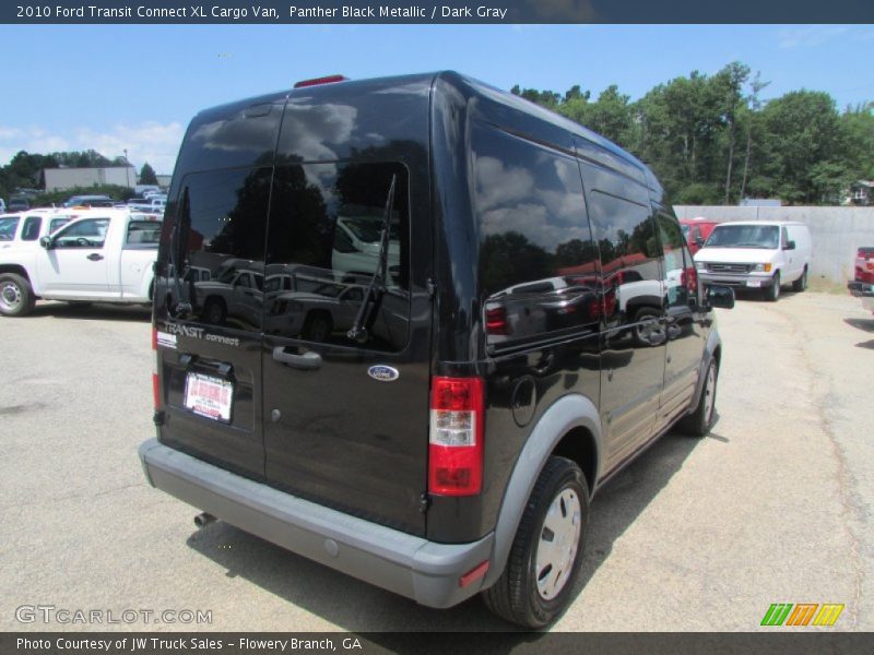 Panther Black Metallic / Dark Gray 2010 Ford Transit Connect XL Cargo Van