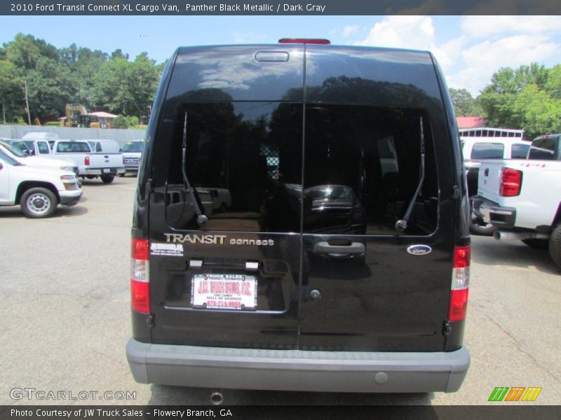 Panther Black Metallic / Dark Gray 2010 Ford Transit Connect XL Cargo Van