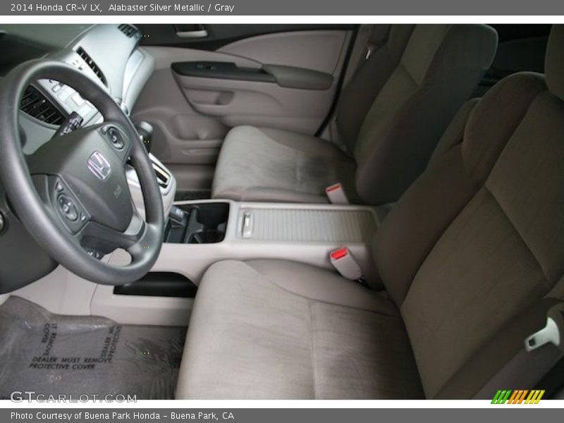 Alabaster Silver Metallic / Gray 2014 Honda CR-V LX