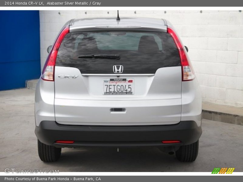 Alabaster Silver Metallic / Gray 2014 Honda CR-V LX
