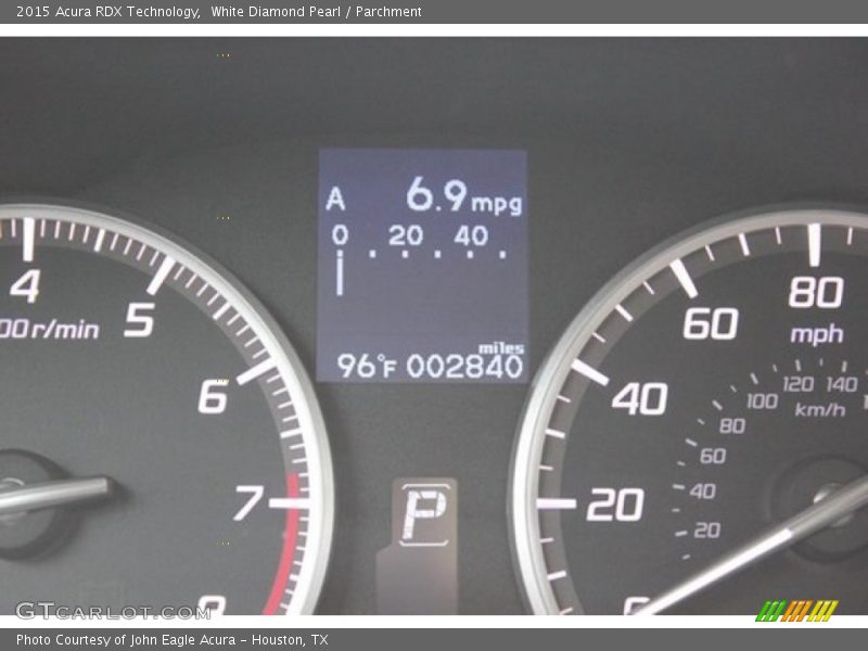White Diamond Pearl / Parchment 2015 Acura RDX Technology