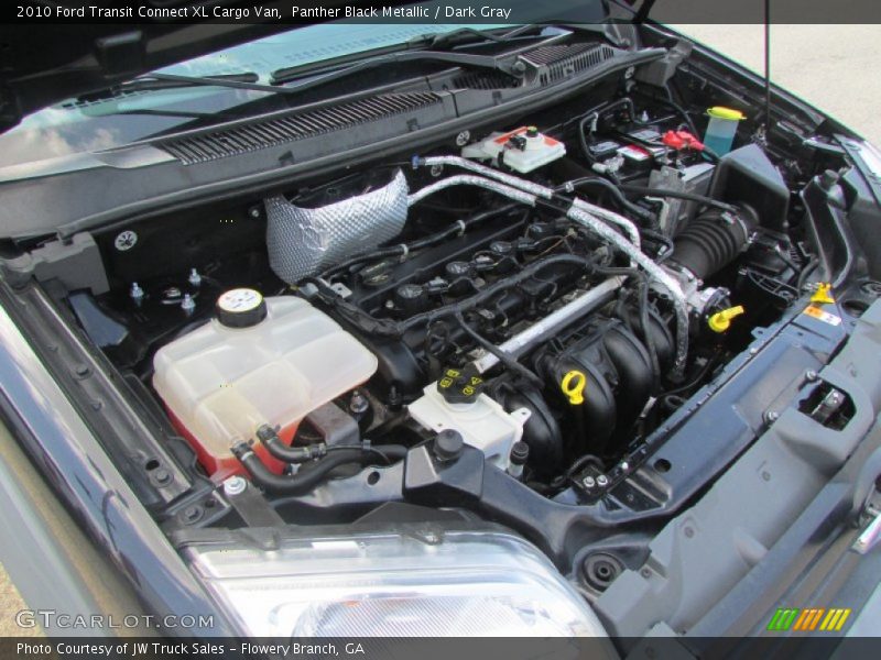 Panther Black Metallic / Dark Gray 2010 Ford Transit Connect XL Cargo Van