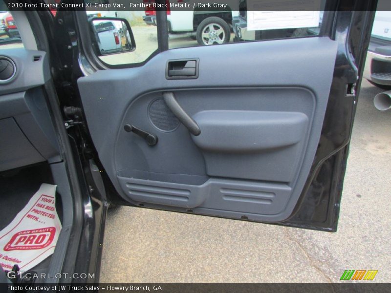 Panther Black Metallic / Dark Gray 2010 Ford Transit Connect XL Cargo Van